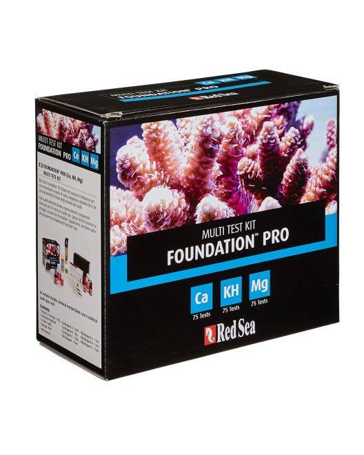 RedSea Reef Foundation Pro Multi Test Kit (Ca, Alk, Mg)