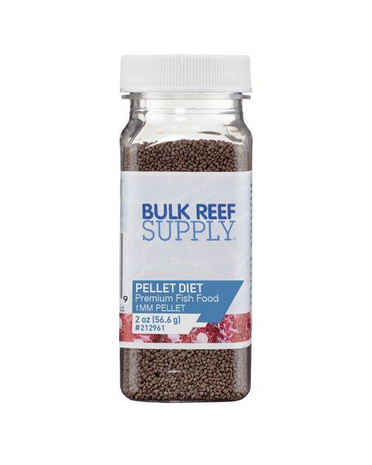 2oz Premium Saltwater Fish Food Pellets